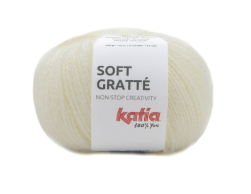 Soft gratté Blanc