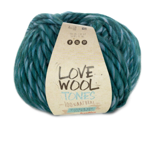 love Wool Tones TURQUOISE